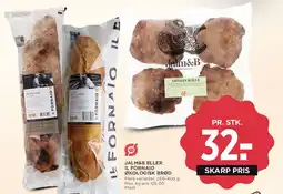 MENY Jalm&B eller Il Fornaio økologisk brød tilbud