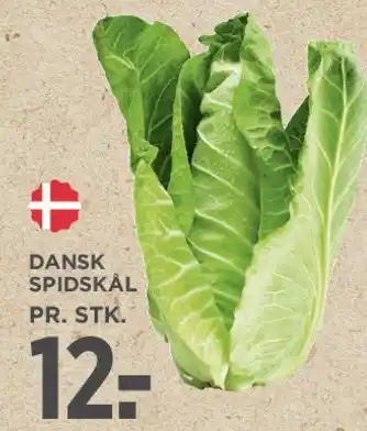 MENY Dansk Spidskål tilbud