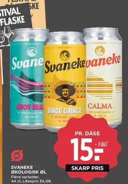 MENY Svaneke Økologisk Øl tilbud