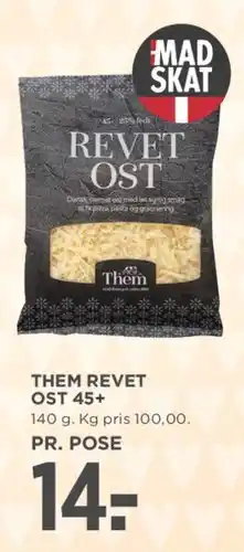 MENY Them Revet Ost 45+ tilbud