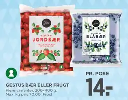 MENY Gestus bær eller frugt tilbud