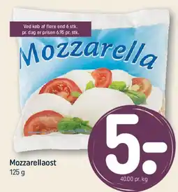 REMA 1000 Mozzarellaost tilbud