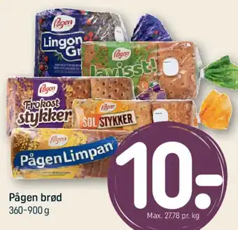 REMA 1000 Pågen brød tilbud
