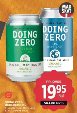 MENY Doing Zero Økologisk tilbud