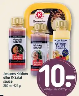 REMA 1000 Jensens Køkken eller K-Salat sauce tilbud