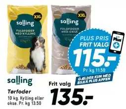 Bilka Salling tørfoder tilbud
