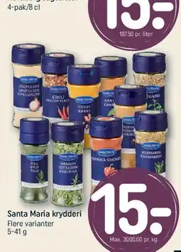 REMA 1000 Santa Maria krydderi tilbud