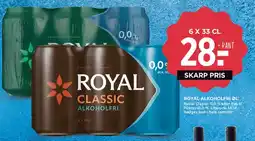 MENY Royal Classic Alkoholfri (6 x 33 cl) tilbud
