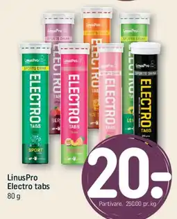 REMA 1000 LinusPro Electro tabs tilbud