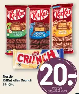 REMA 1000 Nestlé KitKat eller Crunch tilbud