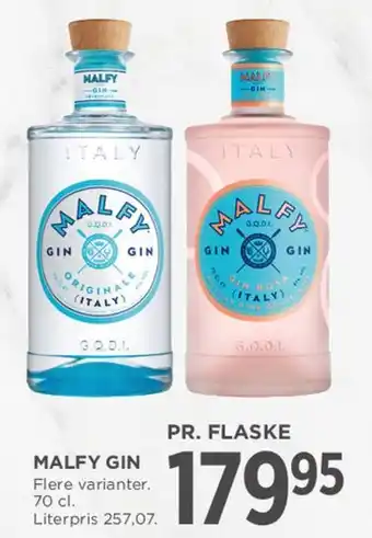 MENY Malfy Gin tilbud