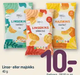 REMA 1000 Linse- eller majskiks tilbud