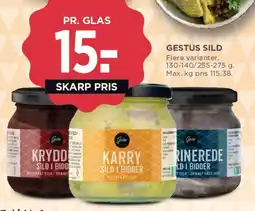 MENY Gestus sild (flere varianter) tilbud