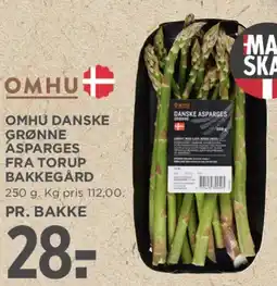 MENY OMHU Danske Grønne Asparges tilbud