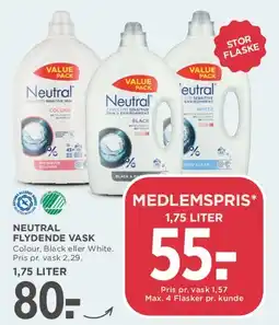 MENY Neutral flydende vask tilbud
