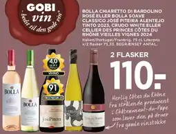 MENY Bolla / José Piteira / Cellier des Princes (2 flasker) tilbud