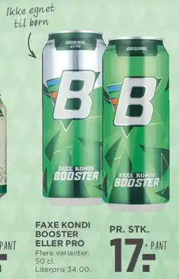 MENY Faxe Kondi Booster tilbud
