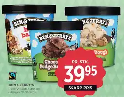 MENY Ben & Jerry's is tilbud
