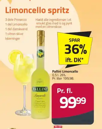 Fleggaard Limoncello spritz tilbud