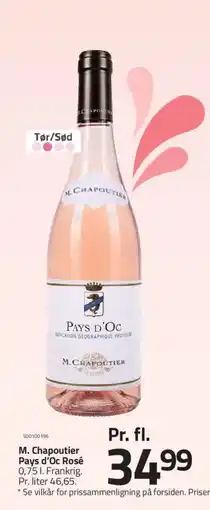 Fleggaard M. chapoutier pays d'oc rosé tilbud