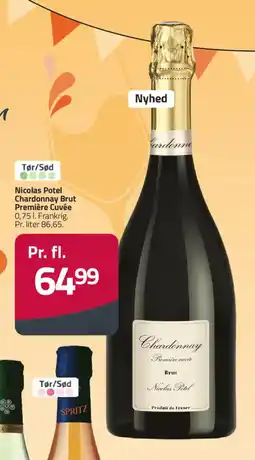 Fleggaard Nicolas potel chardonnay brut première cuvée tilbud