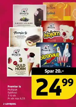 Løvbjerg Premier is tilbud