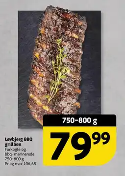 Løvbjerg Løvbjerg BBQ grillben tilbud