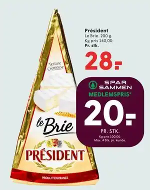 SPAR Président tilbud