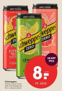 SPAR Schweppes tilbud