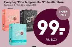 SPAR Everyday Wine Tempranillo, White eller Rosé tilbud