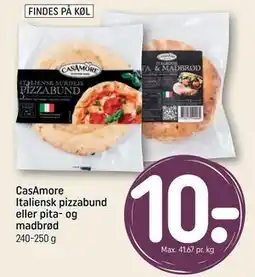 REMA 1000 CasAmore Italiensk pizzabund eller pita- og madbrød tilbud