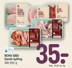 REMA 1000 REMA 1000 Dansk kylling tilbud