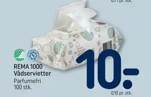 REMA 1000 REMA 1000 Vådservietter tilbud
