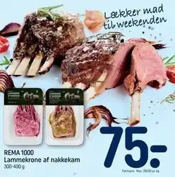 REMA 1000 REMA 1000 Lammekrone af nakkekam tilbud