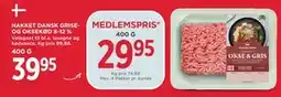 MENY HAKKET DANSK GRISEOG OKSEKØD 8-12 % tilbud