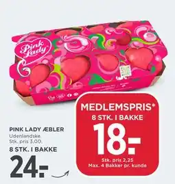 MENY PINK LADY ÆBLER tilbud