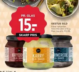 MENY GESTUS SILD tilbud