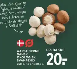 MENY AARSTIDERNE DANSK ØKOLOGISK SVAMPEMIX tilbud
