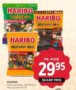 MENY HARIBO tilbud