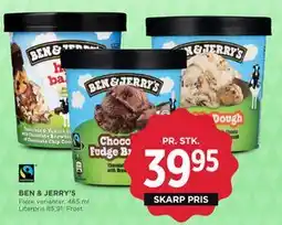 MENY BEN & JERRY’S tilbud
