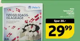 Løvbjerg POLAR Fødselsdags- islagkage tilbud
