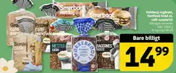 Løvbjerg Kohberg rugbrød, fastfood brød el. café sandwich tilbud