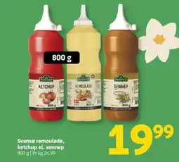 Løvbjerg SVANSØ Remoulade, ketchup el. sennep tilbud