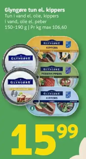 Løvbjerg Glyngøre tun el. kippers tilbud