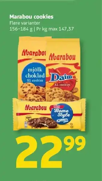 Løvbjerg MARABOU Cookies tilbud