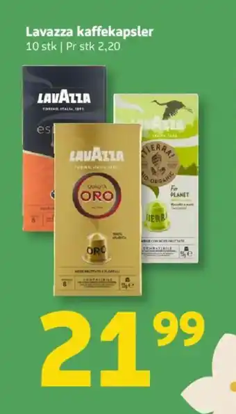 Løvbjerg LAVAZZA Kaffekapsler tilbud