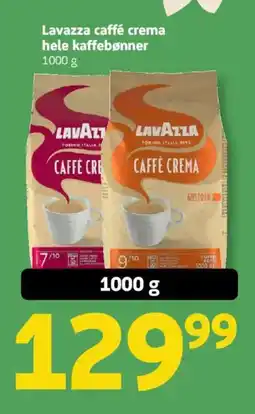 Løvbjerg LAVAZZA Caffé crema hele kaffebønner tilbud