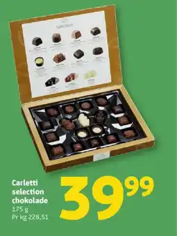 Løvbjerg CARLETTI Selection chokolade tilbud