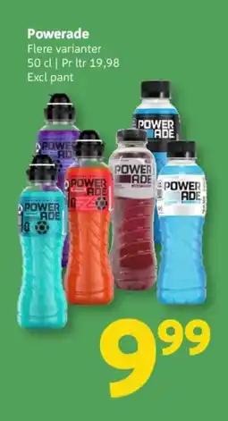 Løvbjerg Powerade tilbud