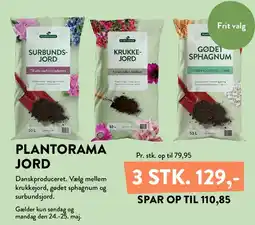 Plantorama PLANTORAMA JORD tilbud